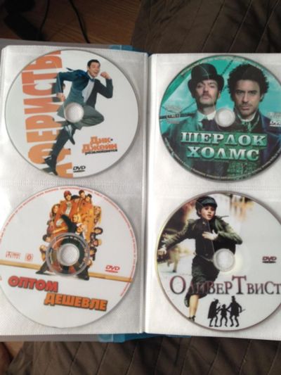 Лот: 11113005. Фото: 1. DVD диски 34 шт. CD, DVD, BluRay