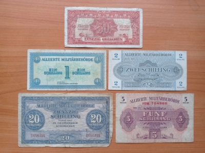Лот: 20840003. Фото: 1. Банкноты - Европа - Австрия (1944... Европа