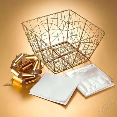 Лот: 3790706. Фото: 1. Корзина набор для упаковки подарков... Подарочная упаковка