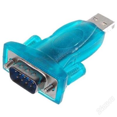 Лот: 1452911. Фото: 1. переходник USB на com RS 232 адаптер... Шлейфы, кабели, переходники