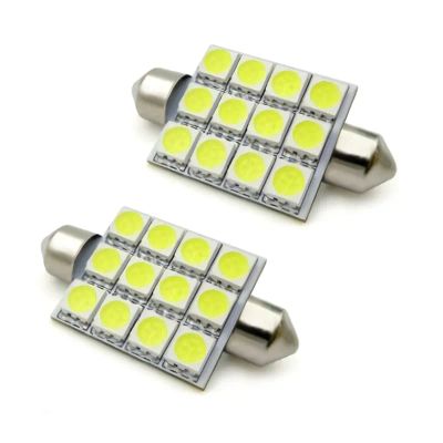 Лот: 20584583. Фото: 1. T11 SV021 /белый/(SV8,5/8) 12SMD... Оптика и освещение