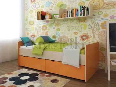 Лот: 7946863. Фото: 1. Кровать детская КД-1.1. Цвет... Детские кровати и кроватки