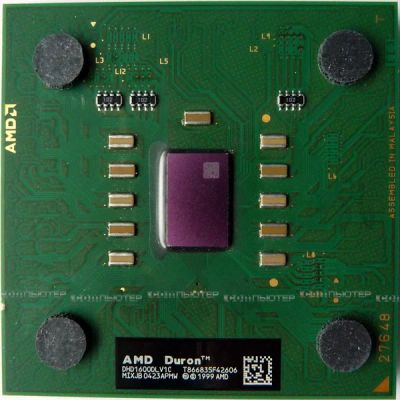 Лот: 4754569. Фото: 1. Duron 1600 Мгц Socket A ( Socket... Процессоры