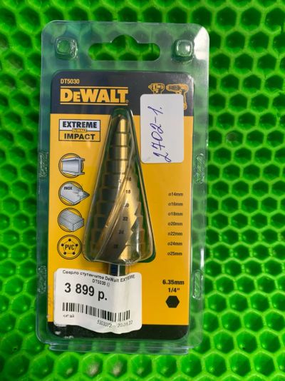 Лот: 18687901. Фото: 1. Сверло ступенчатое DeWALT DT5030-QZ... Расходные материалы, сменные насадки