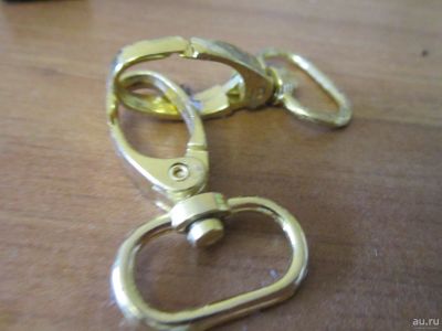Лот: 17434963. Фото: 1. карабины для сумки. Работа с кожей