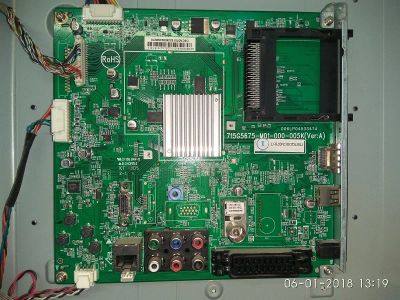 Лот: 18410646. Фото: 1. main 715G5675-M01-000-005K Philips... Запчасти для телевизоров, видеотехники, аудиотехники