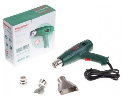 Лот: 11992753. Фото: 1. Фен технический Hammer Flex HG2000LE... Электроинструмент