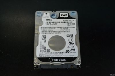 Лот: 15924837. Фото: 1. Слим жесткий жёсткий диск в ноутбук... Жёсткие диски (HDD)