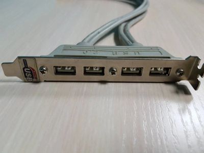 Лот: 12093586. Фото: 1. USB планка 4 порта. Платы расширения, контроллеры, доп. порты
