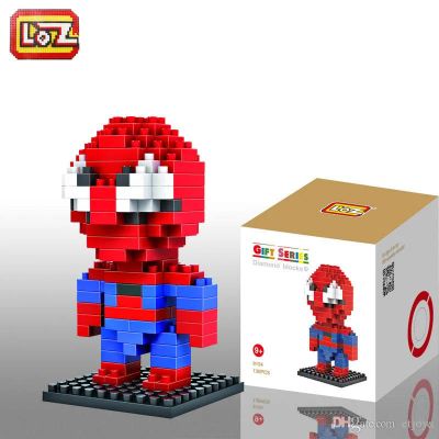 Лот: 6039011. Фото: 1. Конструктор Loz Человек-паук. Конструкторы