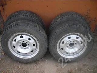 Лот: 352830. Фото: 1. Комплект колес AMTEL PLANET 165... Шины