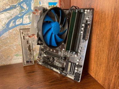 Лот: 17339943. Фото: 1. Материнская плата Am4 + Ryzen... Материнские платы
