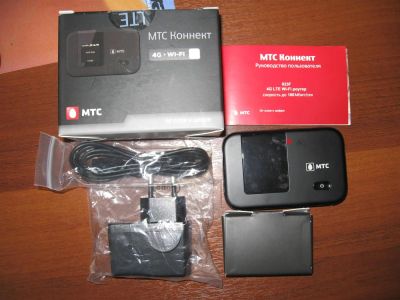 Лот: 3700295. Фото: 1. МТС Коннект 4G LTE Wi-Fi-роутер. WiFi, Bluetooth адаптеры