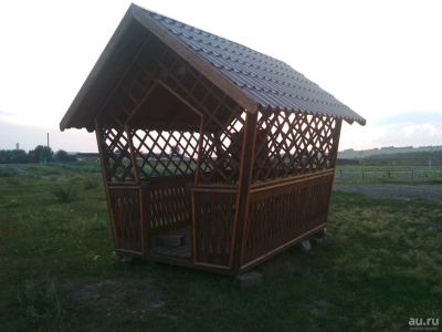 Лот: 14329299. Фото: 1. Беседка из лиственницы. Беседки