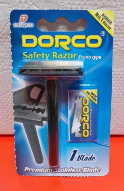 Лот: 6070917. Фото: 1. Т-образный станок для бритья DORCO... Укладка и стрижка волос, бритьё, эпиляция