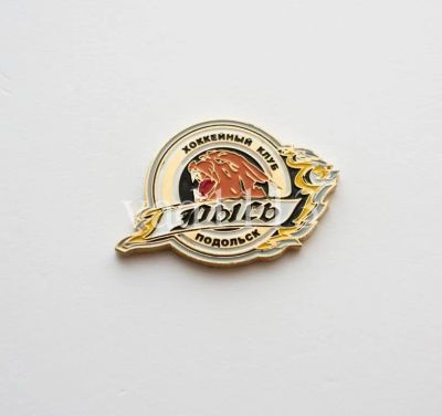 Лот: 10971331. Фото: 1. Хоккей значок ХК Рысь. Сувенирные