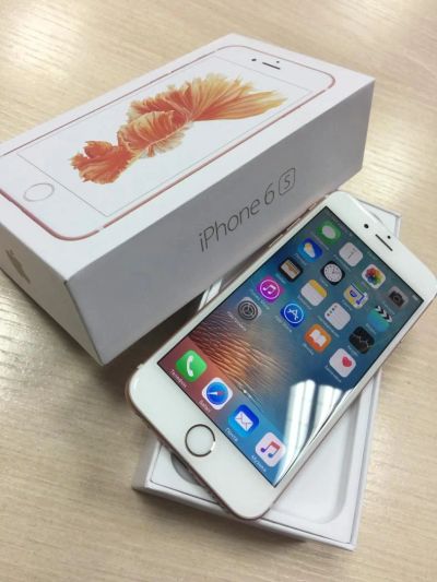 Лот: 8488351. Фото: 1. iPhone 6S, Rose Gold, 16GB. Смартфоны