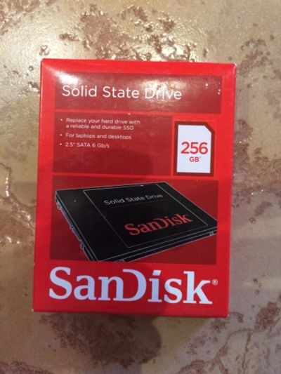 Лот: 7620374. Фото: 1. SSD диск 256гВ. SSD-накопители