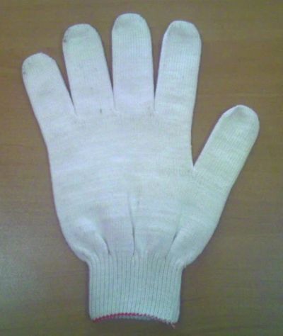 Лот: 13368015. Фото: 1. Перчатки Х/Б Россия плотные /10... Инвентарь для уборки