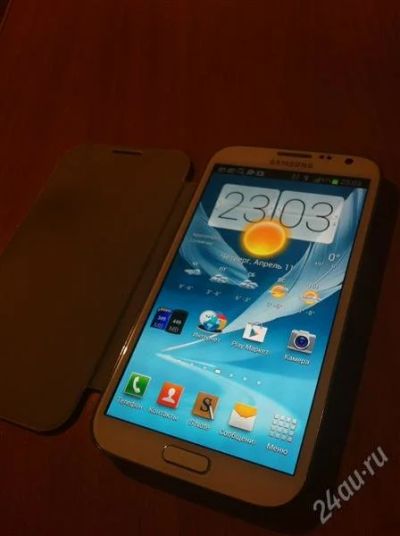 Лот: 2697550. Фото: 1. Samsung Note 2 16gb (Белый). Смартфоны