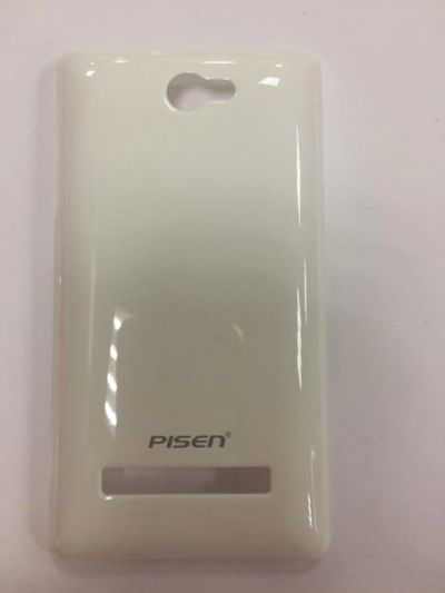 Лот: 10526707. Фото: 1. Чехол HTC 8S Пластик Pisen Белый... Чехлы, бамперы