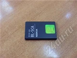 Лот: 91446. Фото: 1. Батарея Nokia BL-5CA orig. Аккумуляторы