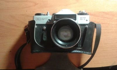 Лот: 5678118. Фото: 1. Фотоаппарат Зенит ЕТ (рабочий). Плёночные зеркальные