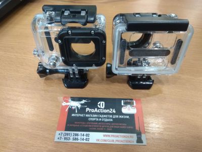 Лот: 12524496. Фото: 1. Бокс защитный Go Pro 3 для экшн-камеры... Чехлы, сумки, ремешки