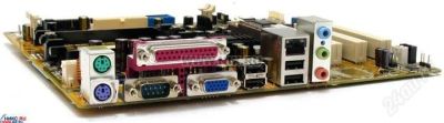 Лот: 1283535. Фото: 1. Материнская плата ASUS K8V-MX... Материнские платы