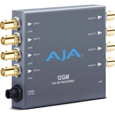 Лот: 25414695. Фото: 1. Видеоконвертер AJA 12GM 12G-SDI... Шлейфы, кабели, переходники