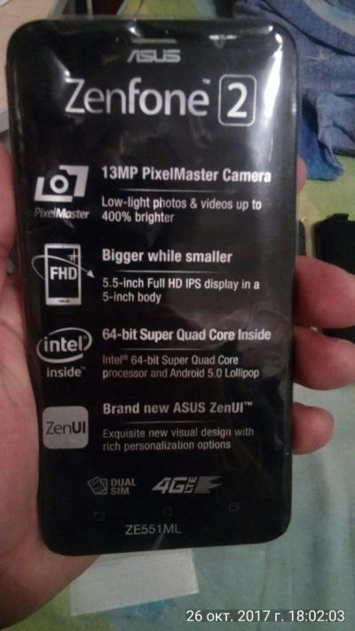 Лот: 10508934. Фото: 1. ASUS ZenFone 2 ZE551ML 4/32GB... Смартфоны