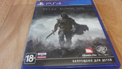 Лот: 9001180. Фото: 1. Средиземье: Тени Мордора PS4... Игры для консолей