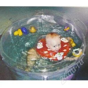 Лот: 842912. Фото: 1. Бассейн для младенца в домашних... Плавание