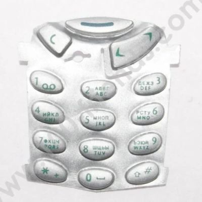 Лот: 3305031. Фото: 1. Кнопки Nokia 3310 (серый). Корпуса, клавиатуры, кнопки