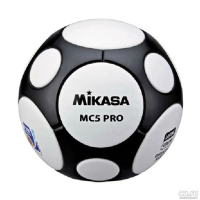 Лот: 12882307. Фото: 1. Футбольный мяч MIKASA MC 5 PRO... Мячи, ракетки, шайбы, клюшки