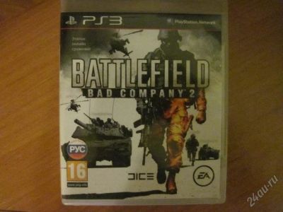 Лот: 1244505. Фото: 1. BATTLEFIELD BAD COMPANY 2 PS3... Игры для консолей