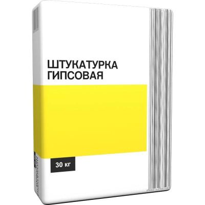 Лот: 6888452. Фото: 1. Штукатурка гипсовая (30 кг). Смеси, шпатлевки, цемент