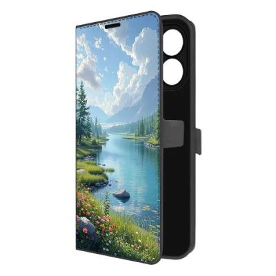 Лот: 25542521. Фото: 1. Чехол Krutoff Eco Book "Наши просторы... Чехлы, бамперы