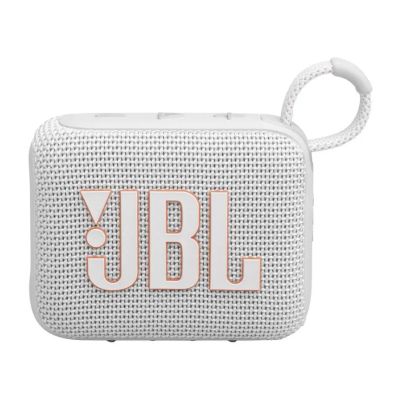 Лот: 25281296. Фото: 1. Bluetooth колонка JBL GO 4, Белый... Портативные, беспроводные колонки