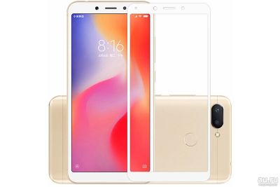 Лот: 12830662. Фото: 1. Защитное стекло Xiaomi Redmi 6... Защитные стёкла, защитные плёнки