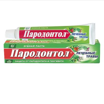 Лот: 23730668. Фото: 1. Зубная паста "Пародонтол" лечебные... Лекарства