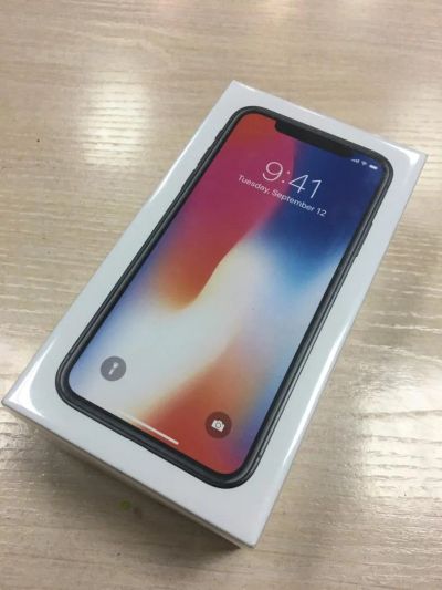Лот: 10833401. Фото: 1. iPhone X Silver 256GB Новый. Смартфоны