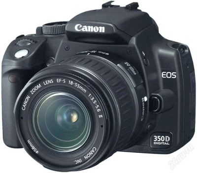 Лот: 2010422. Фото: 1. Canon 350D. Цифровые зеркальные