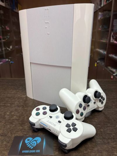 Лот: 20729433. Фото: 1. Белая Прошитая PlayStation 3 Super... Игровые приставки, консоли