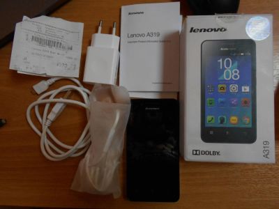 Лот: 7929355. Фото: 1. Lenovo a319. В очень хорошем состоянии... Смартфоны