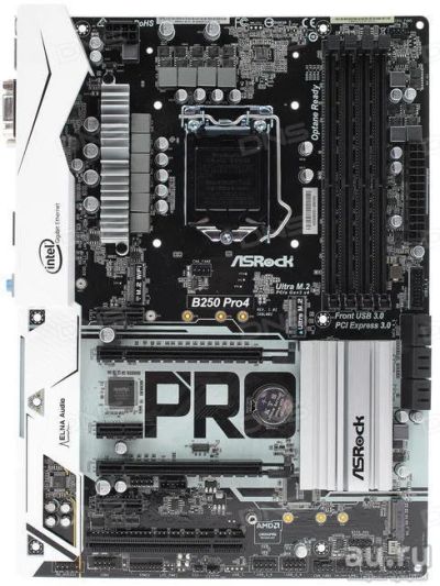 Лот: 13446329. Фото: 1. Материнская плата ASRock B250... Материнские платы