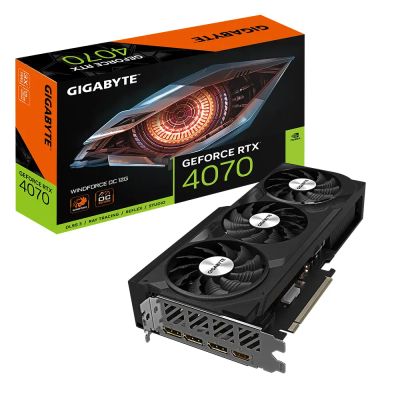 Лот: 21969540. Фото: 1. Gigabyte nvidia GeForce RTX 4070... Видеокарты