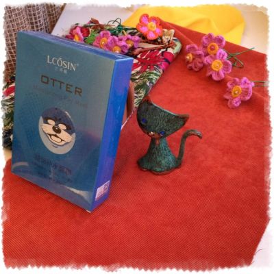 Лот: 9025805. Фото: 1. Маска для лица с рисунком ВЫДРА... Уход за лицом 