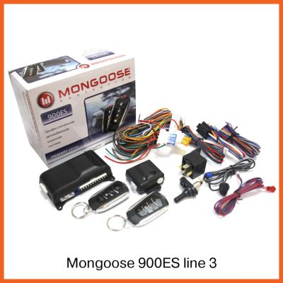 Лот: 4441500. Фото: 1. Сигнализация Mongoose 900ES line3. Автомобильные сигнализации