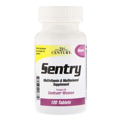 Лот: 15153960. Фото: 1. Sentry, Centrum Women, 120 таб... Спортивное питание, витамины